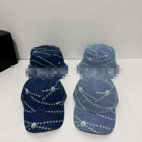 Chanel new printed sun protection bucket hat-5850  